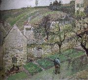 Camille Pissarro Loose multi-tile this Ahe rice Tash foot oil